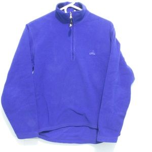 Eastern Mountain Sports Blue Fleece Sweater Medium